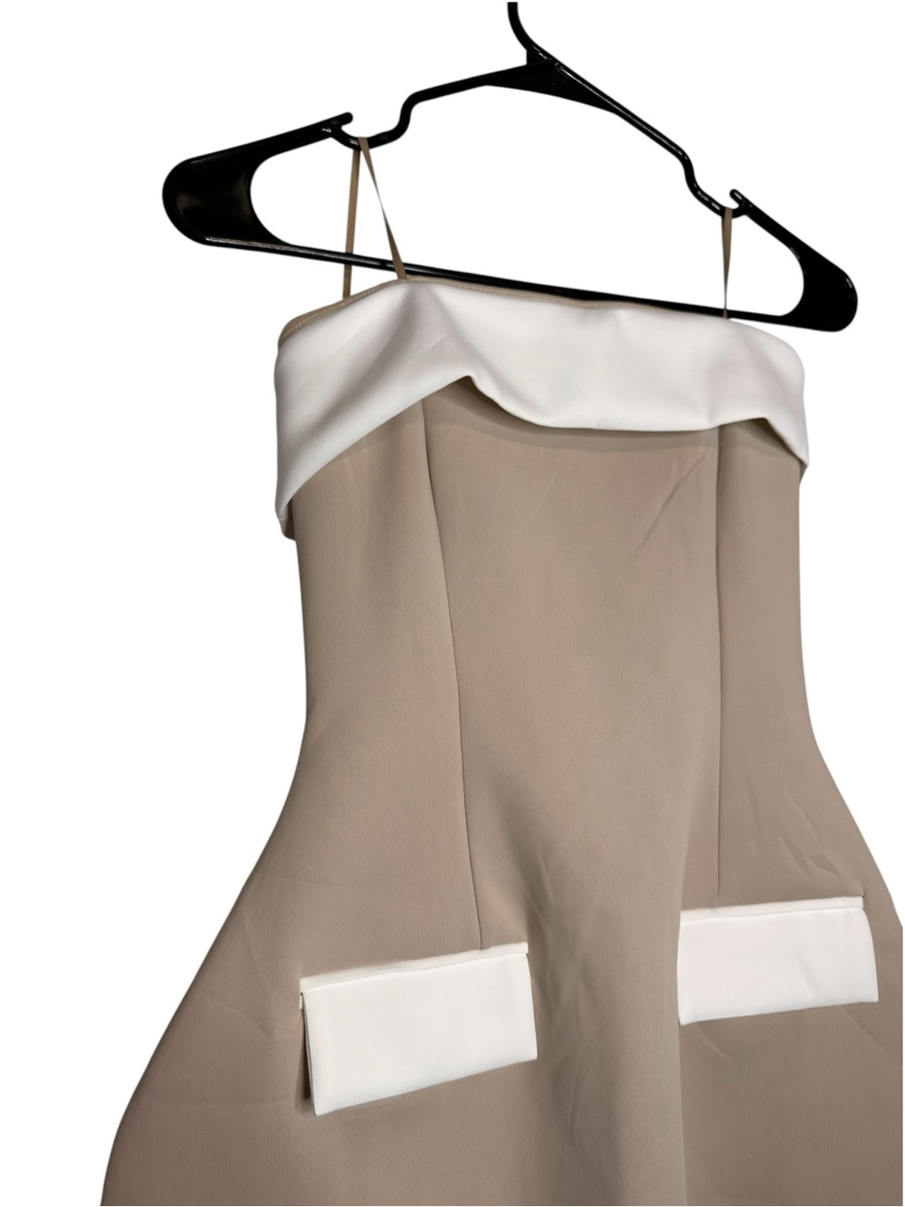 JLuxLabel Beige Midnight Toast Mini Dress Size Small NWT - Picture 6 of 10